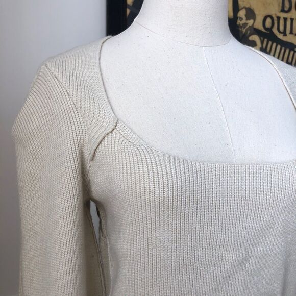 NWT Free People Saffron Open Back Sweater $128 S - Picture 6 of 14